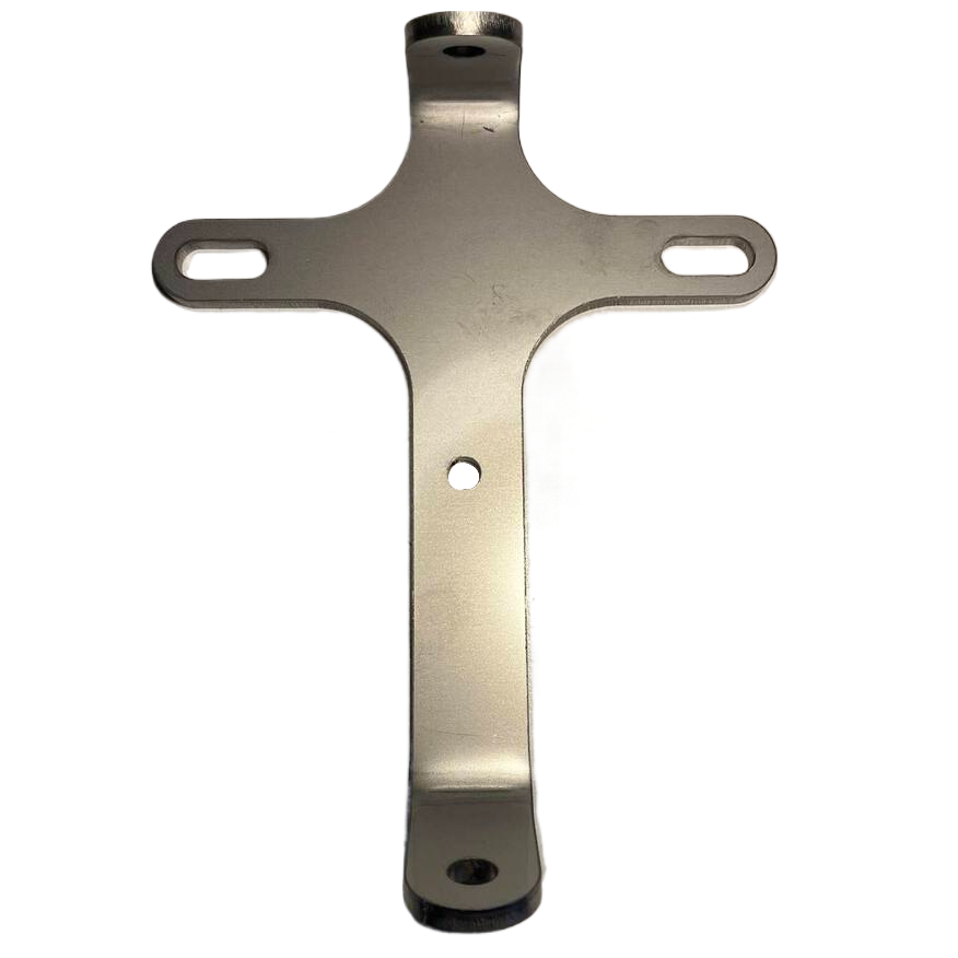 Dual Headlight Brackets - Cross (Large Radius)